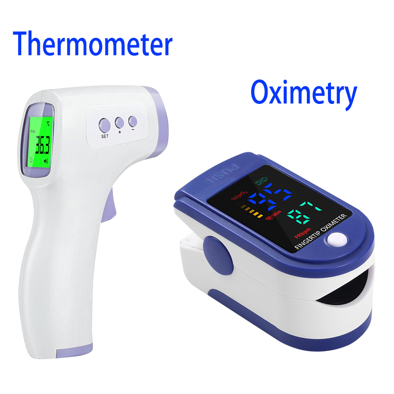 Pulse Oximeter - Thermomètre médical infrarouge pour la fièvre,