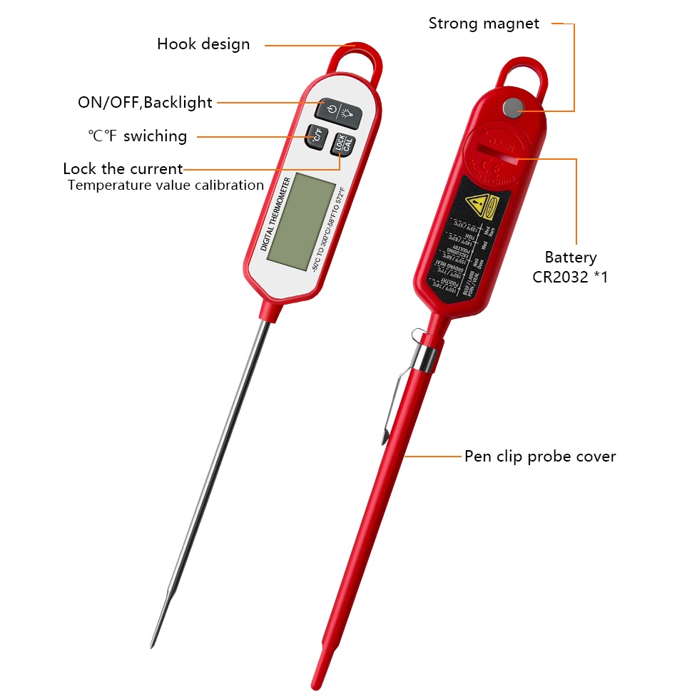 Thermomètre à viande numérique - Thermometer Digital avis et prix
