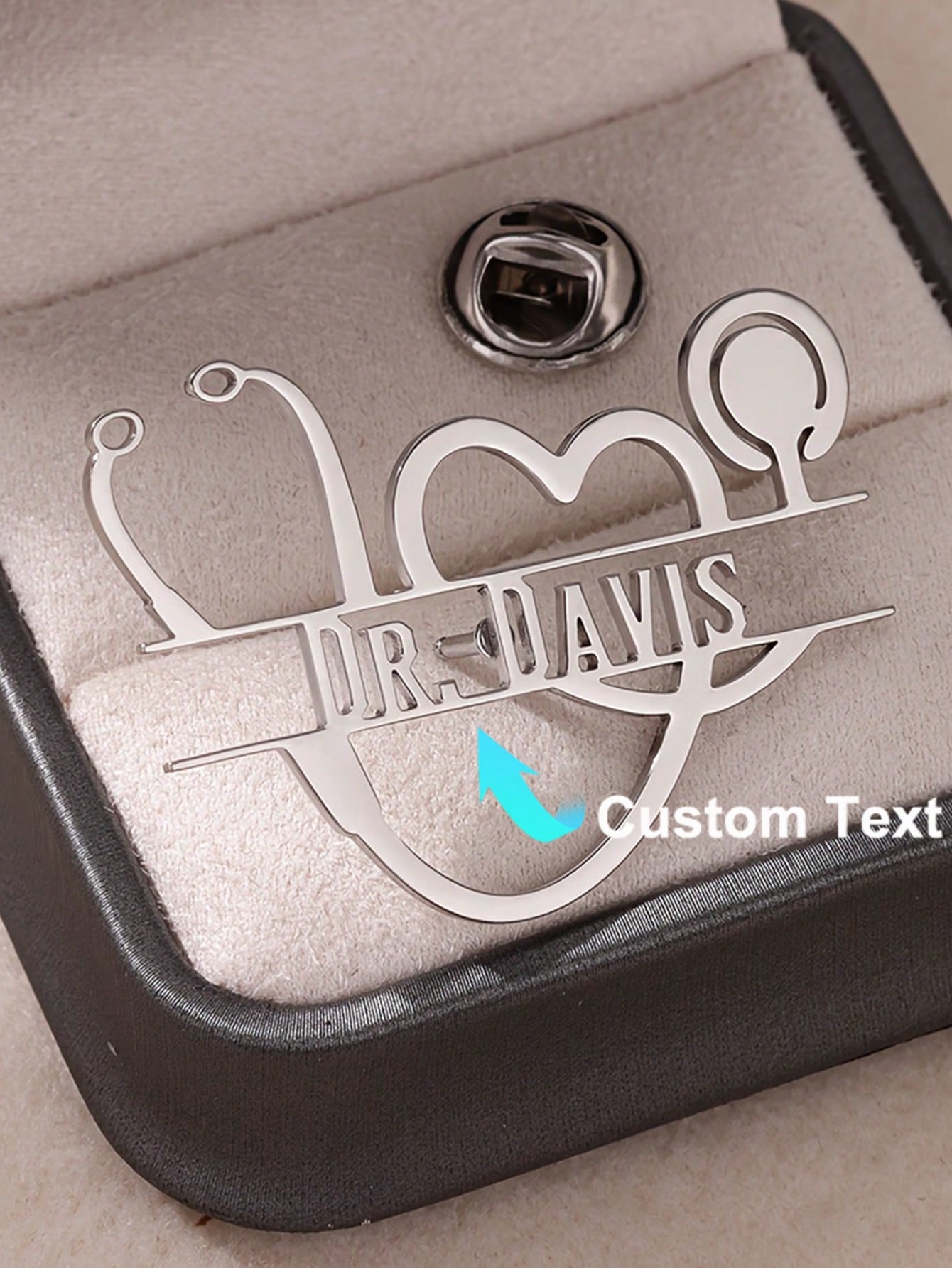 Broche Coeur Stéthoscope Vinta - Stethoscope avis et prix