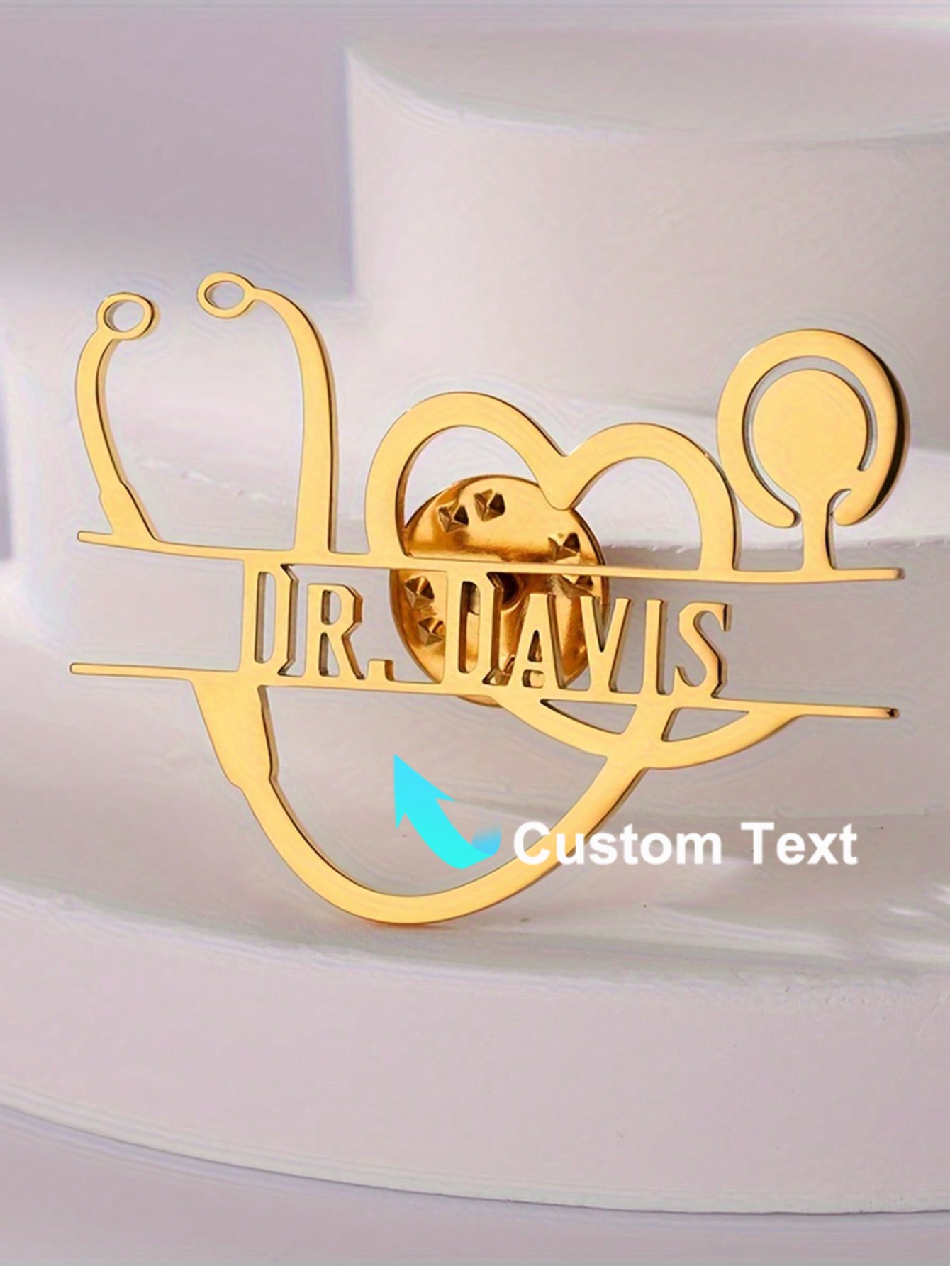 Broche Coeur Stéthoscope Vinta - Stethoscope avis et prix