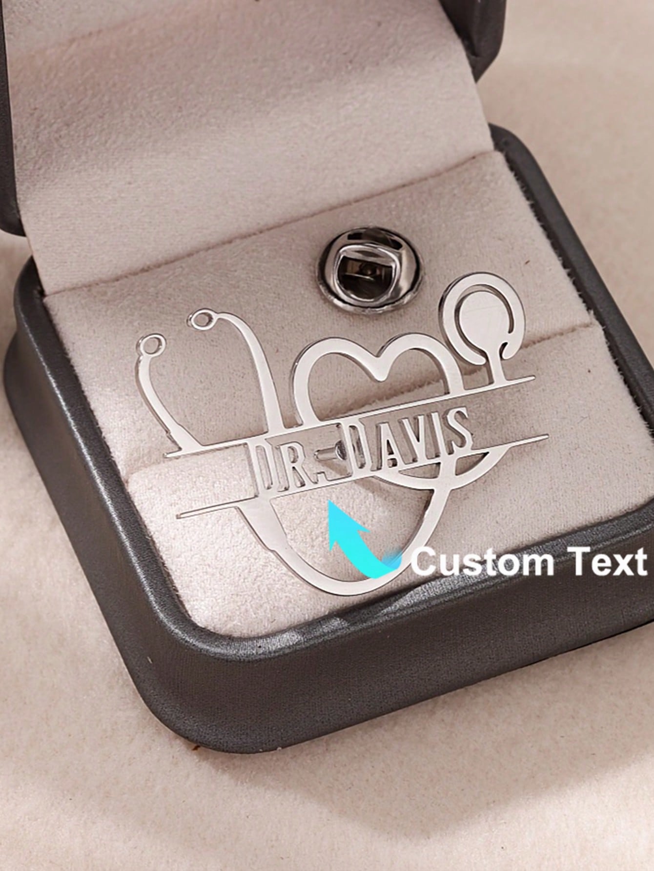 Broche Coeur Stéthoscope Vinta - Stethoscope avis et prix