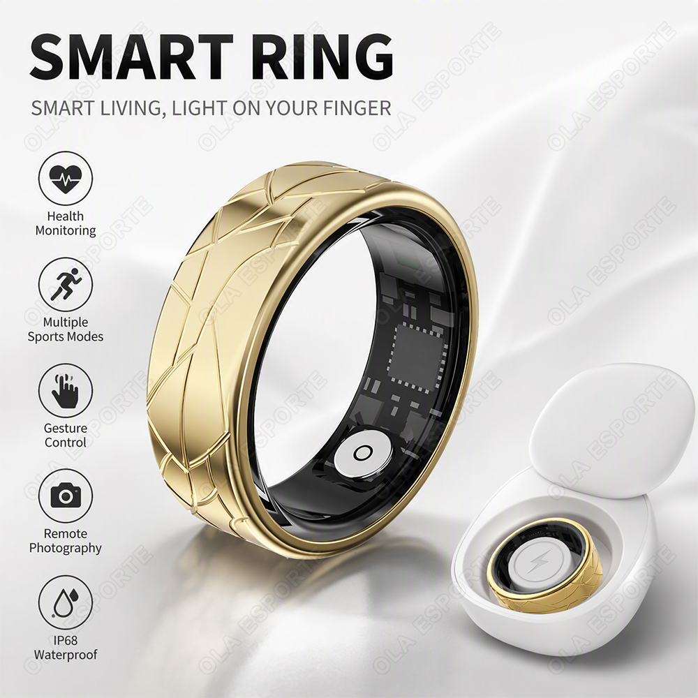 Bague Intelligente en Acier In - Blood Pressure Monitor avis et prix